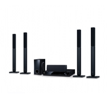 Домашний кинотеатр Blu-ray 3D с функцией LG Smart TV и возможностью настенного крепления колонок