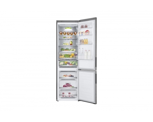Объем 419л | DoorCooling+ | Тёмный мрамор | Зоны свежести, Metal Fresh, Складная полка, Винная полка, Wi-Fi - GA-B509CCUM Объем 419л | DoorCooling+ | Тёмный мрамор | Зоны свежести, Metal Fresh, Складная полка, Винная полка, Wi-Fi - GA-B509CCUM