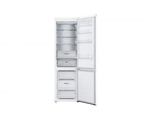Объем 419л | DoorCooling+ | Белый | LG ThinQ, Wi-Fi, Складная полка - GA-B509MVQM Объем 419л | DoorCooling+ | Белый | LG ThinQ, Wi-Fi, Складная полка - GA-B509MVQM