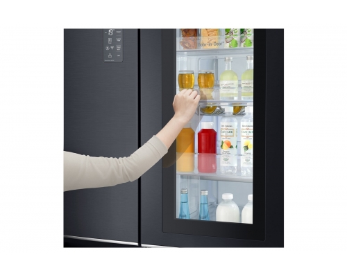 Объем 687л | InstaView Door-in-Door | Матовый черный | DoorCooling+, LG ThinQ - GC-Q247CBDC Объем 687л | InstaView Door-in-Door | Матовый черный | DoorCooling+, LG ThinQ - GC-Q247CBDC