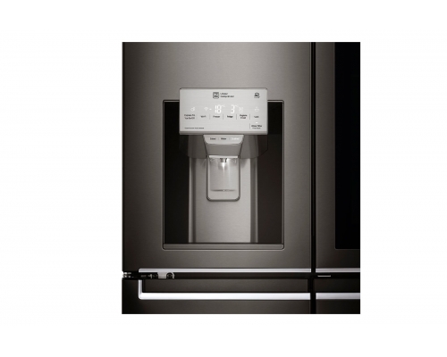 Объем 705л | InstaView Door-in-Door | Сияющий черный | DoorCooling+, Диспенсер для воды и льда - GR-X24FTKSB Объем 705л | InstaView Door-in-Door | Сияющий черный | DoorCooling+, Диспенсер для воды и льда - GR-X24FTKSB