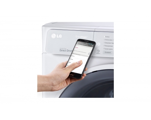 Узкая стиральная машина LG с функцией быстрой стирки TurboWash - F12U1HDN0 Узкая стиральная машина LG с функцией быстрой стирки TurboWash - F12U1HDN0